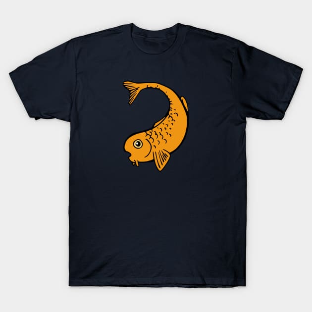 Koi Fish T-Shirt by Olooriel